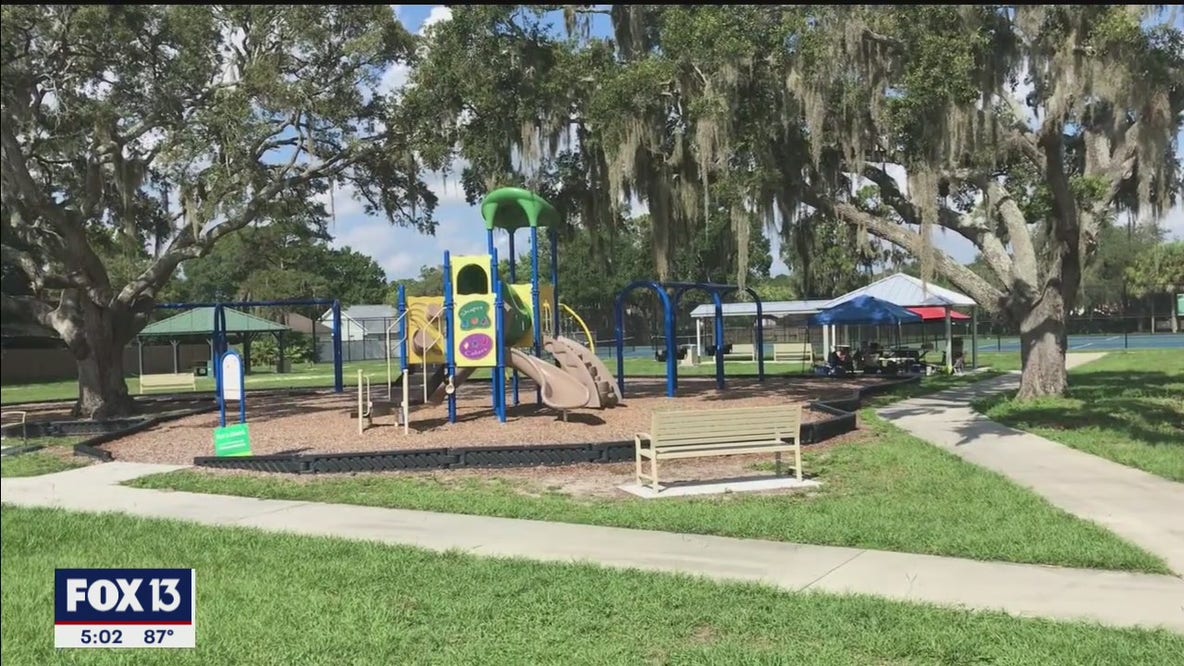 Children find swastikas painted on playground